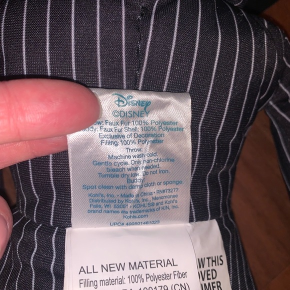 Disney 21” Jack Skellington Big One NBC Nightmare Before Christmas Plush Doll - Picture 3 of 7